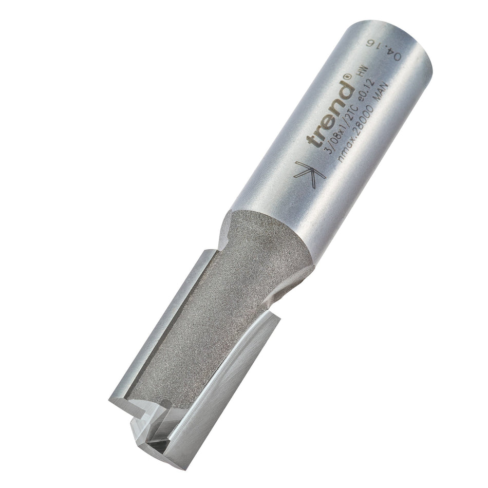 Trend Tools 3/08X1/2TC Two Flute Cutter 12.7Mm Diameter