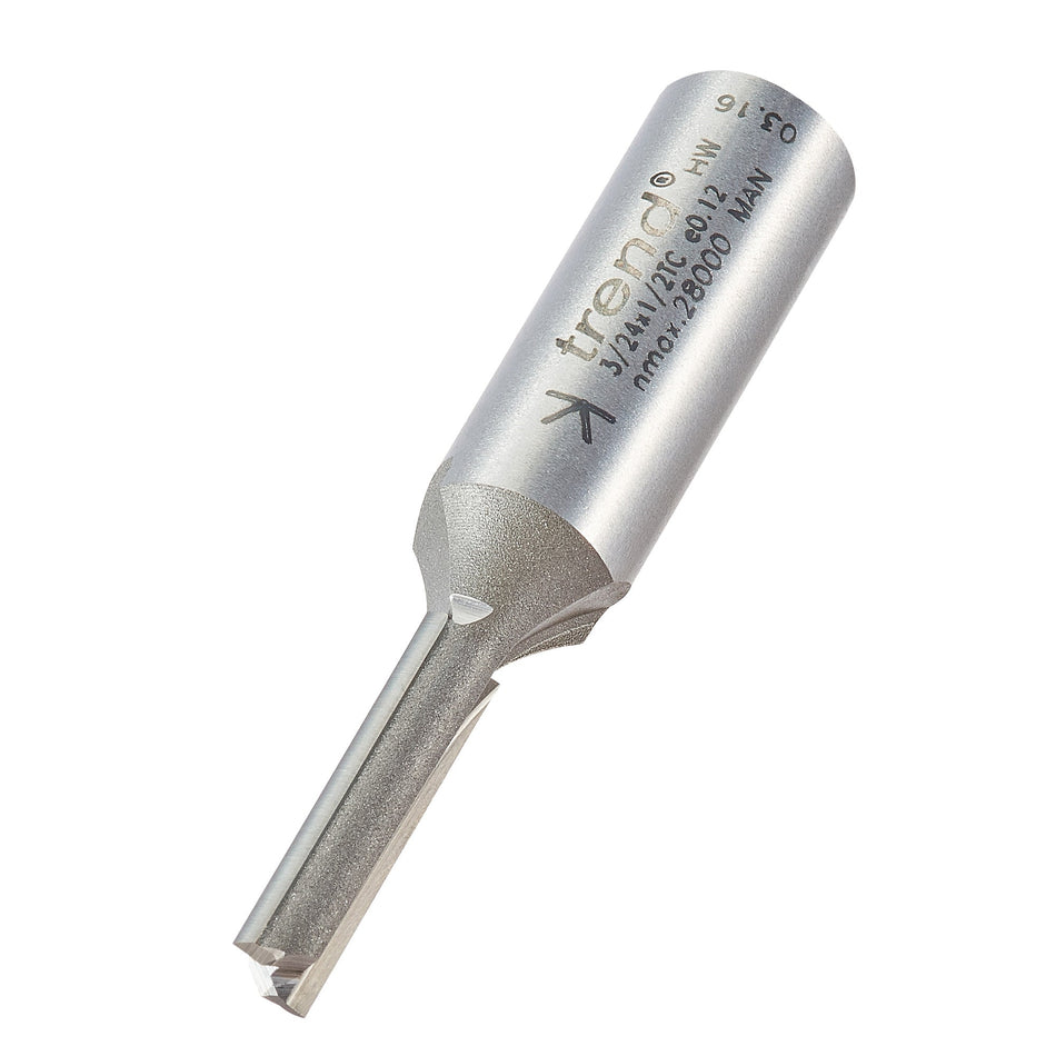 Trend Tools 3/24X1/2TC Two Flute Cutter 6Mm Diameter