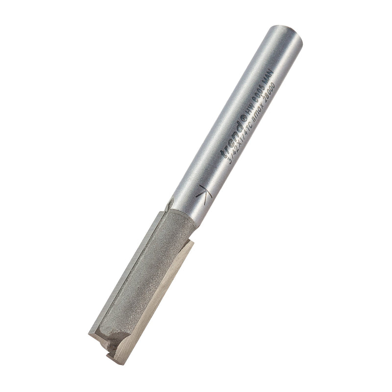 Trend Tools 3/42X1/4TC Two Flute Cutter 7.9Mm Diameter