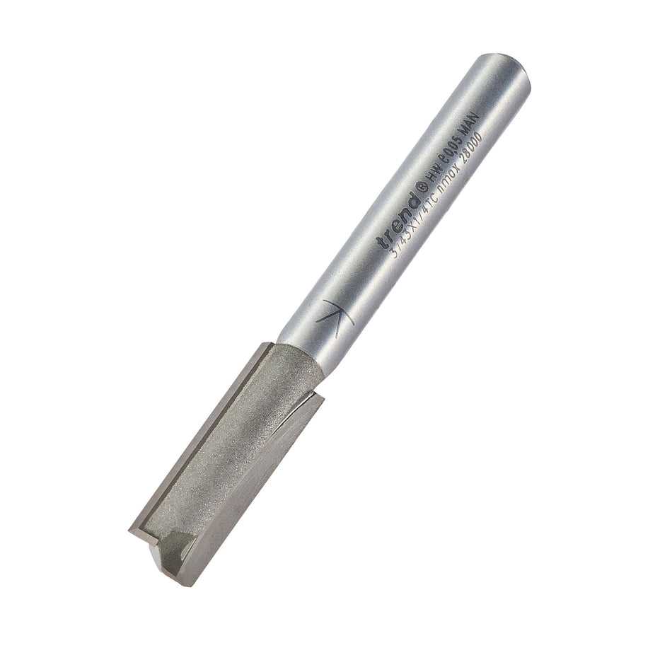 Trend Tools 3/43X1/4TC Two Flute Cutter 8Mm Diameter