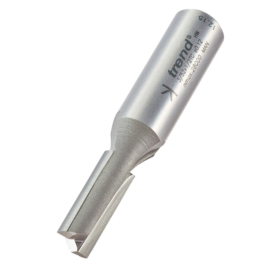 Trend Tools 3/52X1/2TC Two Flute Cutter 9Mm Diameter