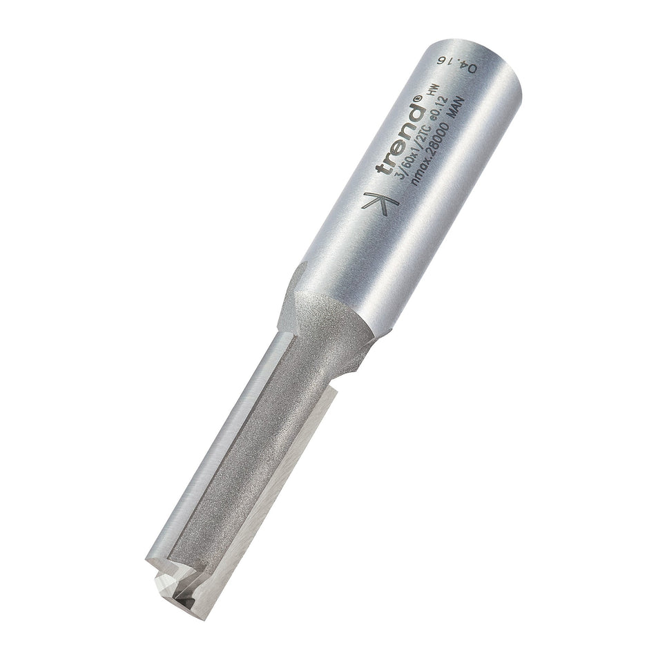 Trend Tools 3/60X1/2TC Two Flute Cutter 10Mm Diameter