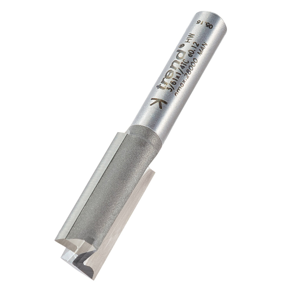 Trend Tools 3/61X1/4TC Two Flute Cutter 10Mm Diameter