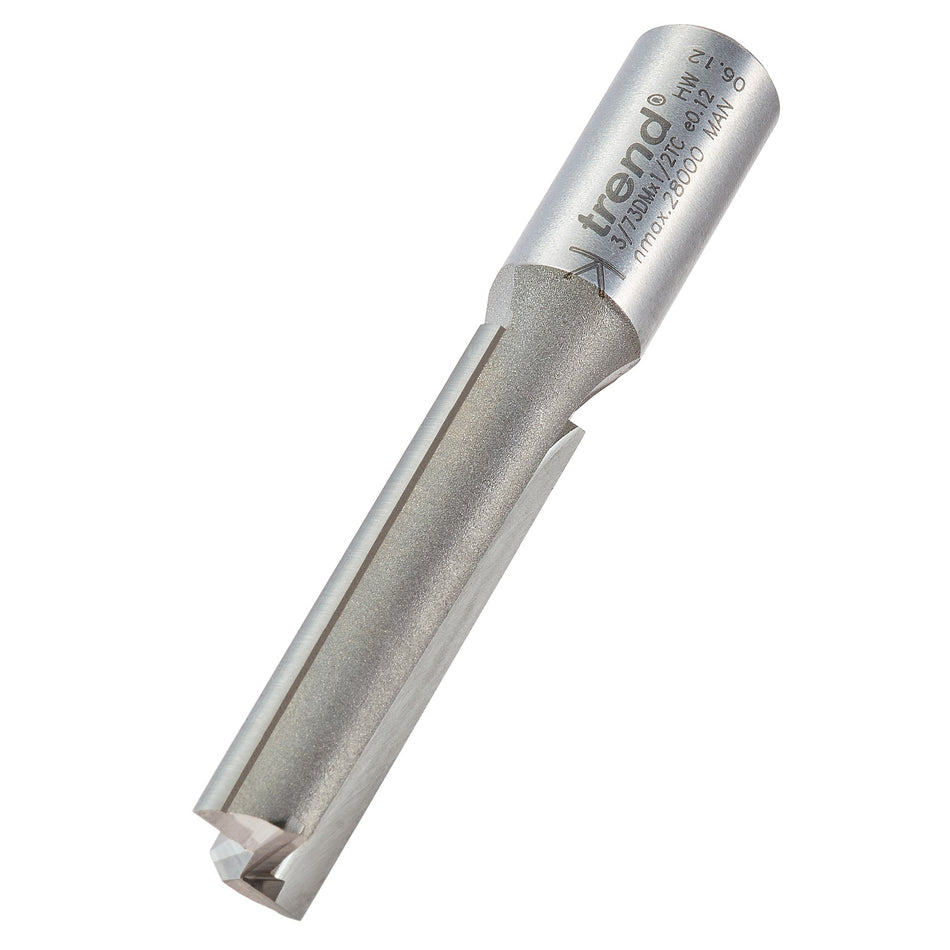 Trend Tools 3/73DMX1/2TC Two Flute 12Mm Dia X 50Mm Cut X84Mm