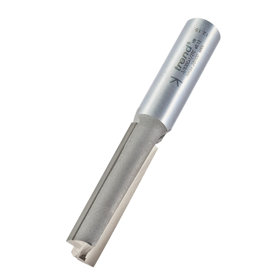 Trend Tools 3/83DCX1/2TC Two Flute 12.7Mm Diameter X 50Mm Cut