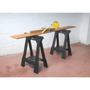 Stanley STST1-70355 362kg Folding Junior Sawhorse Twin Pack