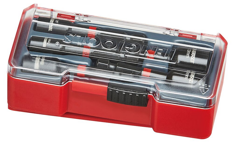Teng Tools TJNS05 Impact Nut Setter Set With Belt Clip 5 Pieces