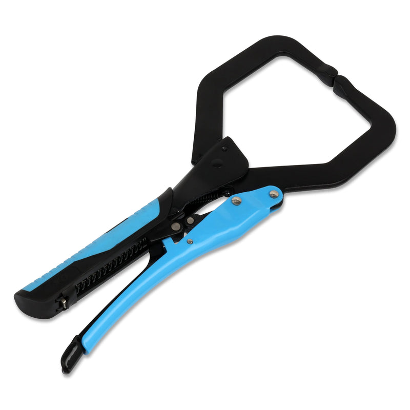 OX Hand Tools P204202 Auto Adjust 7-Inch C Clamp - Gripped