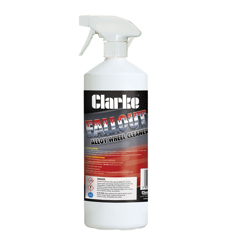 Clarke 3052807 AFW1 Fallout Alloy Wheel Cleaner 1L