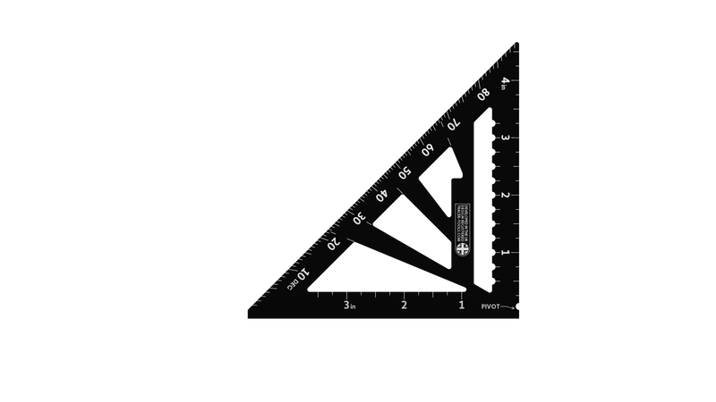 TRACER ASQ4I 4.5'' Imperial Speed Square