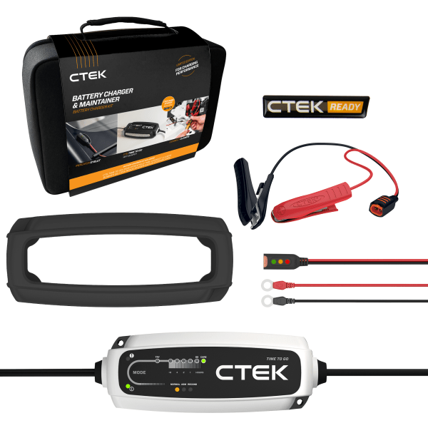 CTEK 40-688 CT5 Time To Go Battery Charger Kit