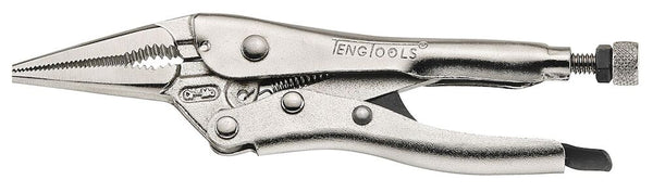 Teng Tools 404-6S 6" Narrow Long Nose Power Grip Plier