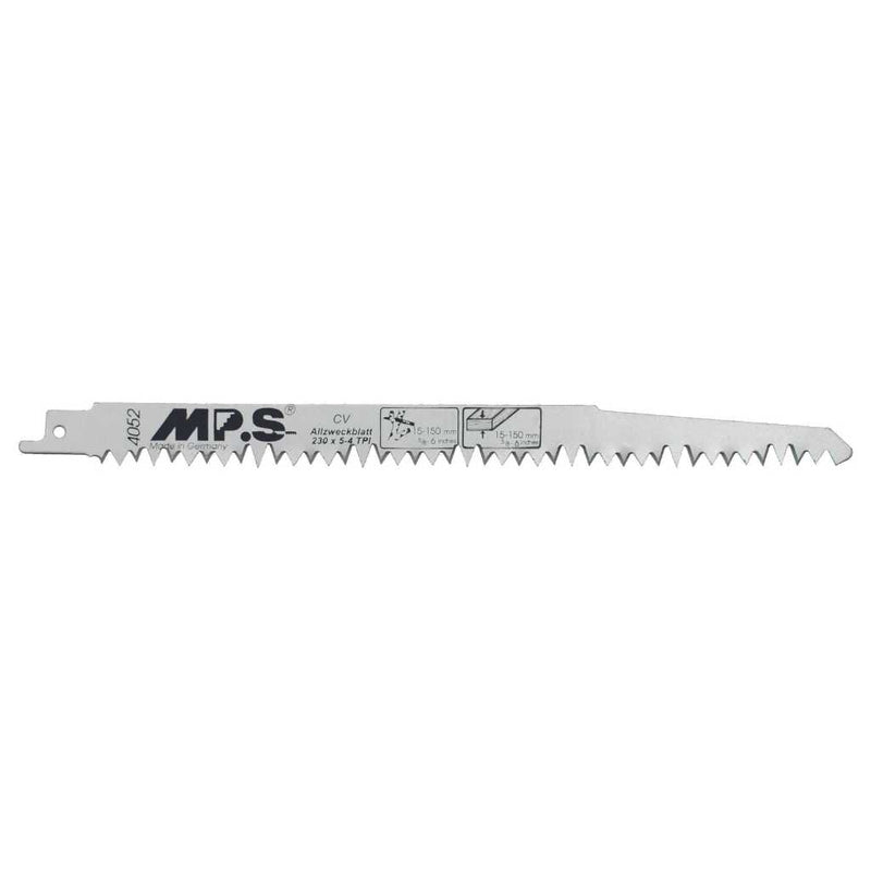 DART 4052-100 S1531L - MPS Recip Blade 230x19x1.2mm CV - Pk 100
