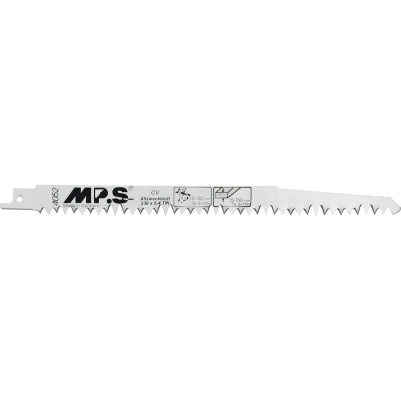 DART 4052-5 S1531L - MPS Recip Blade 230x19x1.2mm CV - Pk 5