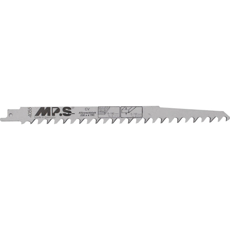 DART 4055-5 S1542K - MPS Recip Blade 230x19x1.2mm CV - Pk 5