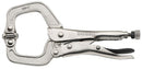 Teng Tools 406-6P 6" Swivel C Clamp Power Grip Pliers