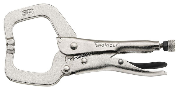 Teng Tools 406-6 6" C Clamp Power Grip Pliers