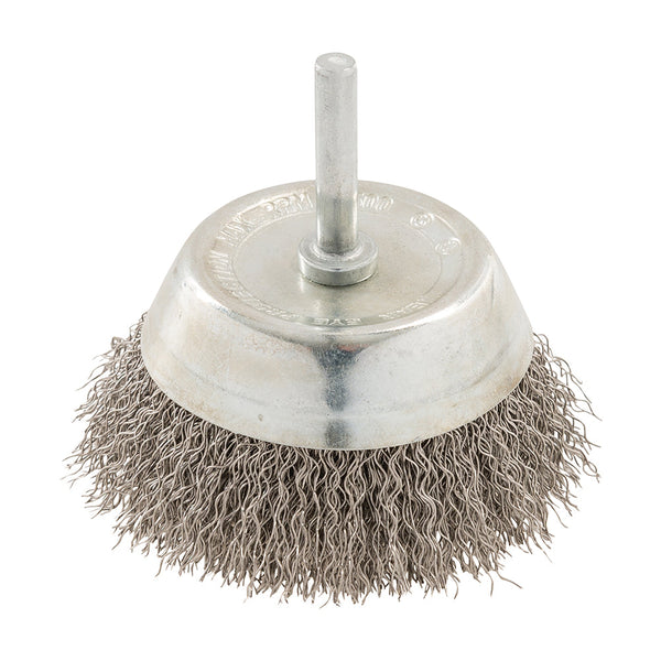 Silverline 409596 Rotary Stainless Steel Wire Cup Brush