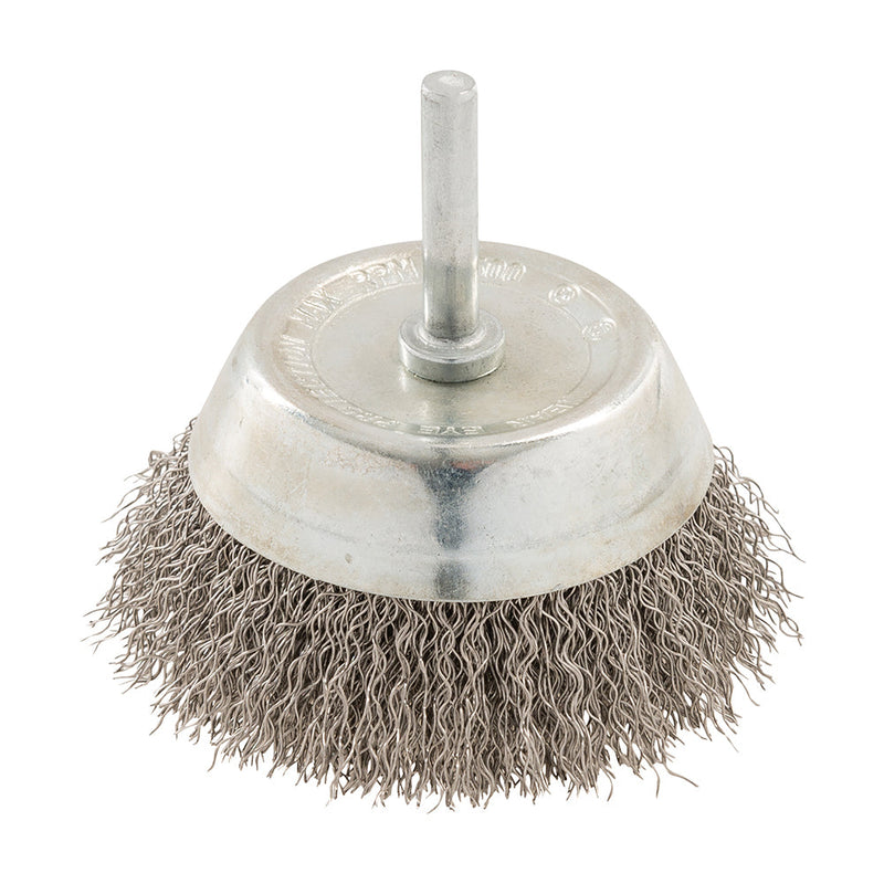 Silverline 409596 Rotary Stainless Steel Wire Cup Brush