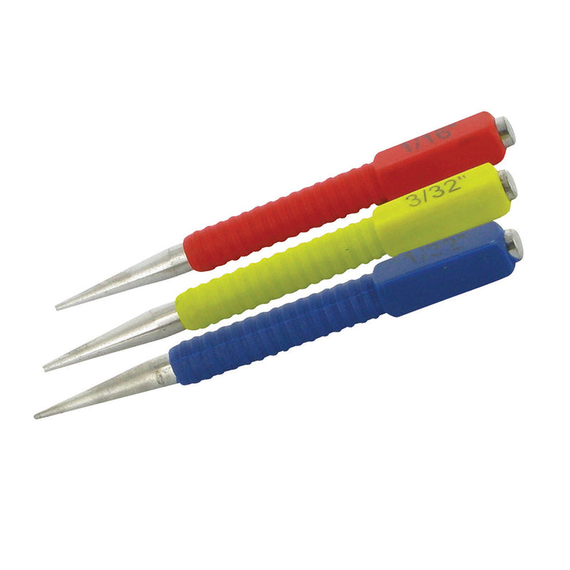 Silverline 412456 Nail Punch Set 3pce