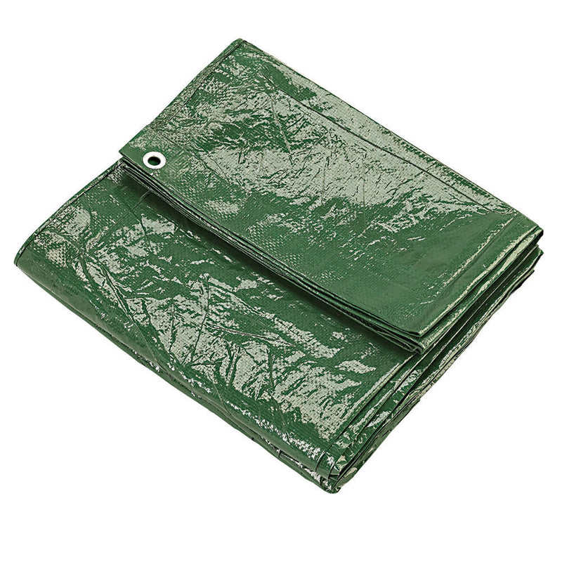 Clarke 6471276 TRP12/16GB Green Polyethylene Tarpaulin (12x16ft / 3.6x4.8m)