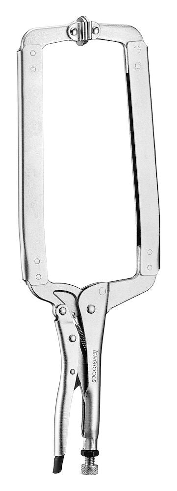 Teng Tools 418SP 18" Swivel C Clamp Power Grip Pliers