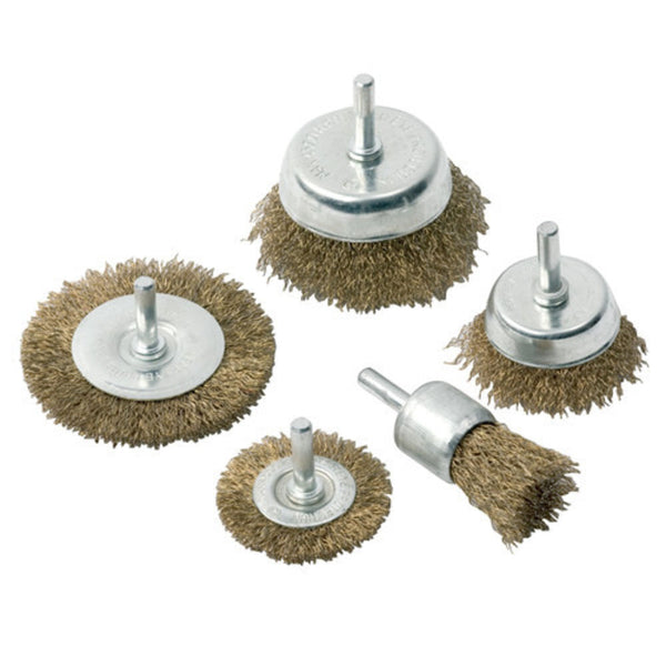 Clarke 1801563 CHT563 - 5 piece Wire Brush Set