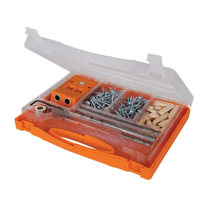 Triton 425553 Double Mini Pocket-Hole Jig Set 8pce