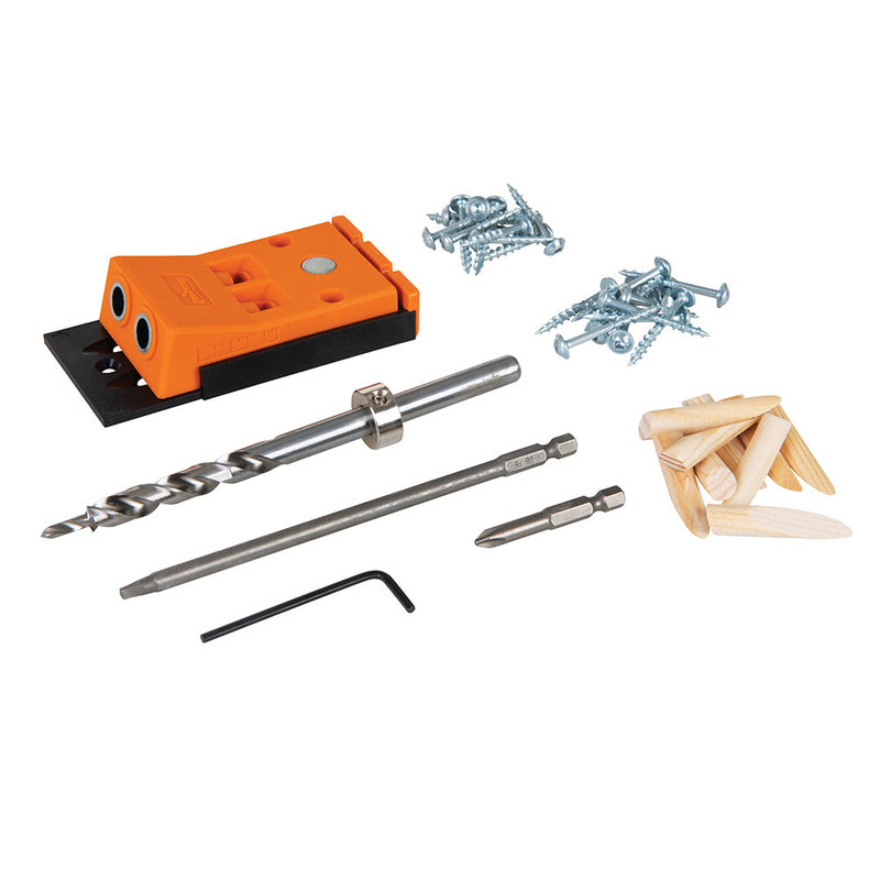 Triton 425553 Double Mini Pocket-Hole Jig Set 8pce