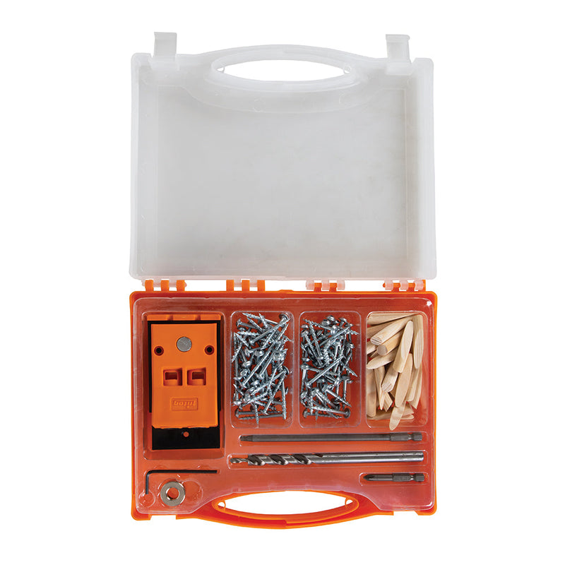 Triton 425553 Double Mini Pocket-Hole Jig Set 8pce