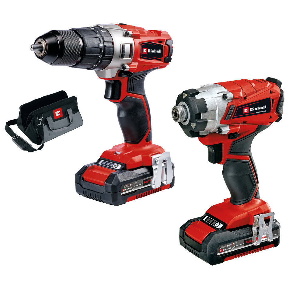Einhell 4257214 Power Tool Kit 18V 2.0Ah Twinpack