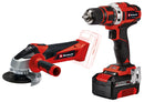 Einhell 4257240 Power Tool Kit TE-TK 18/2 Li Kit (CD+AG)