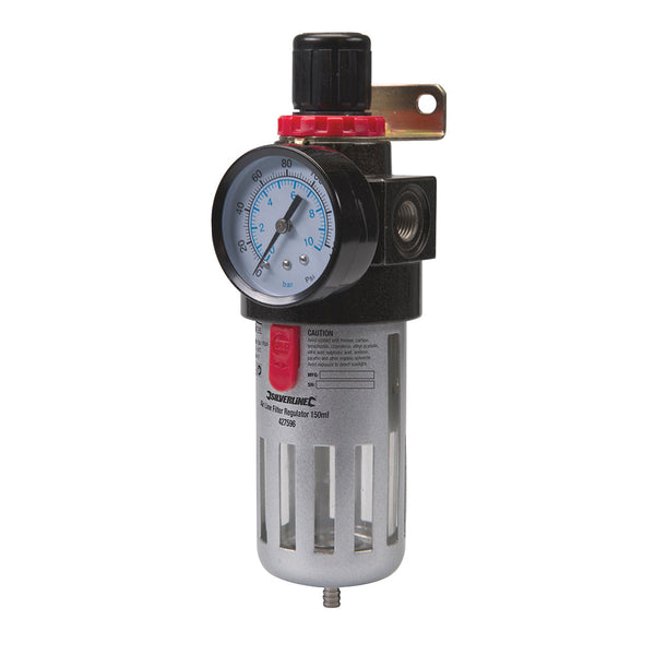 Silverline 427596 Air Line Filter Regulator