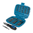 Silverline 427611 Ratchet Screwdriver Bit & Socket Set 45pce