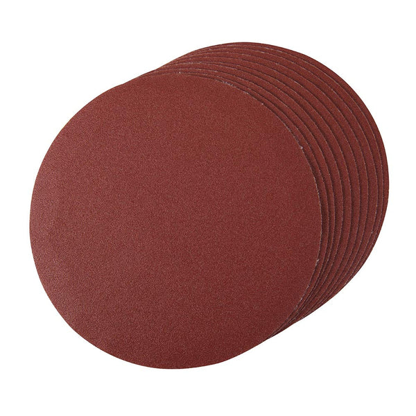 Silverline 427660 Hook & Loop Discs 180mm 10pk