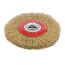 Silverline 427733 Brassed Steel Wire Wheel