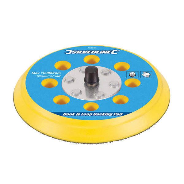 Silverline 432202 Hook & Loop Backing Pad