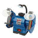 Clarke 6500533 CBG8370LW 200mm Bench Grinder with Lamp & Wire Wheel (230V)