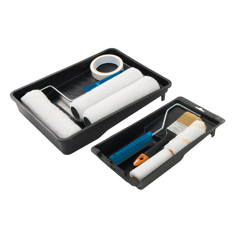 Silverline 440198 Decorators Roller & Brush Set