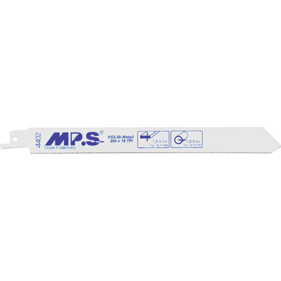 DART 4402-5 MPS Recip Blade 200x19x0.9mm BiM - Pk 5
