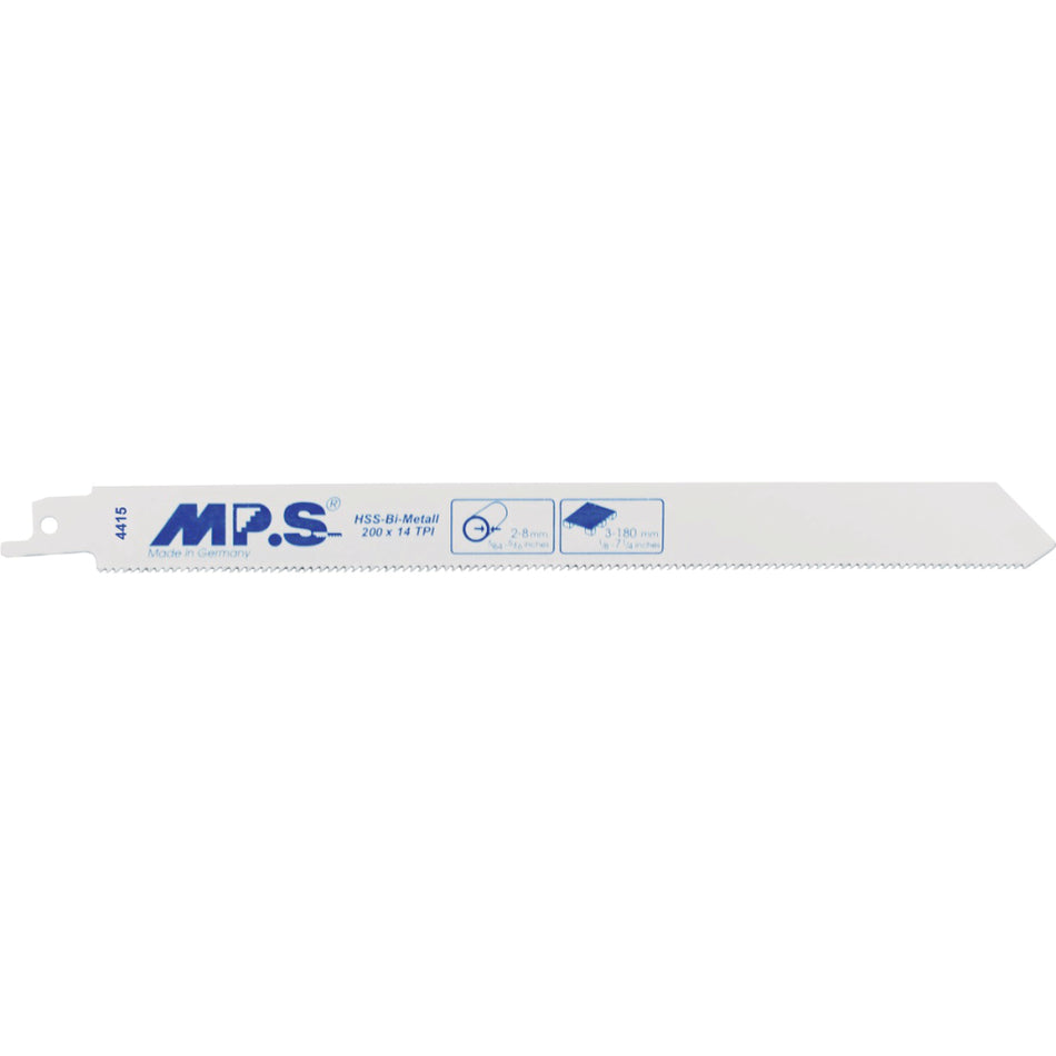 DART 4415-5 S1022BF - MPS Recip Blade 200x19x0.9mm BiM - Pk 5