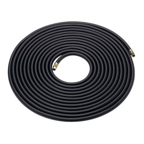 Clarke 3125805 15m Rubber Air Hose - 1/4" BSP Fittings