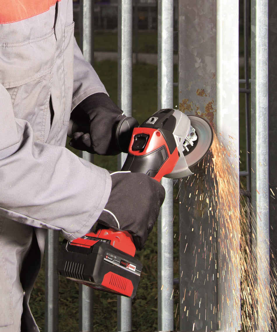 Einhell 4431110 Cordless Angle Grinder TE-AG 18/115 Li-Solo