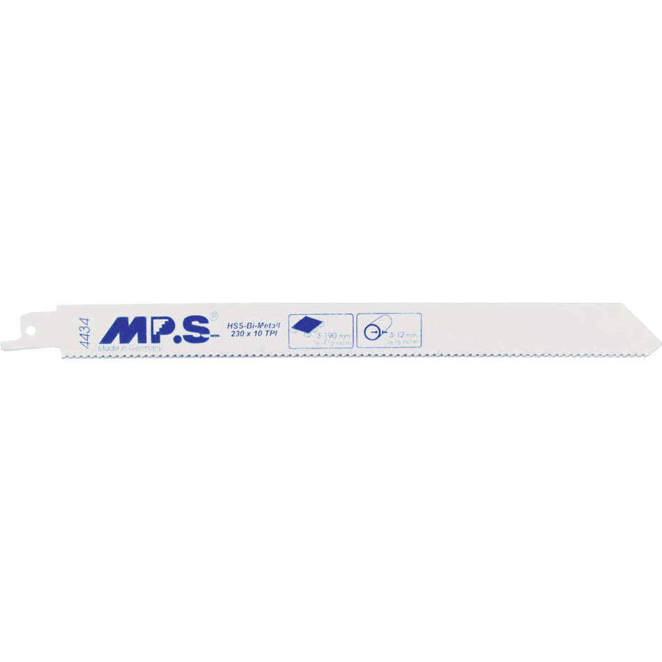 DART 4434-5 S1122HF - MPS Recip Blade 225x19x0.9mm BiM - Pk 5