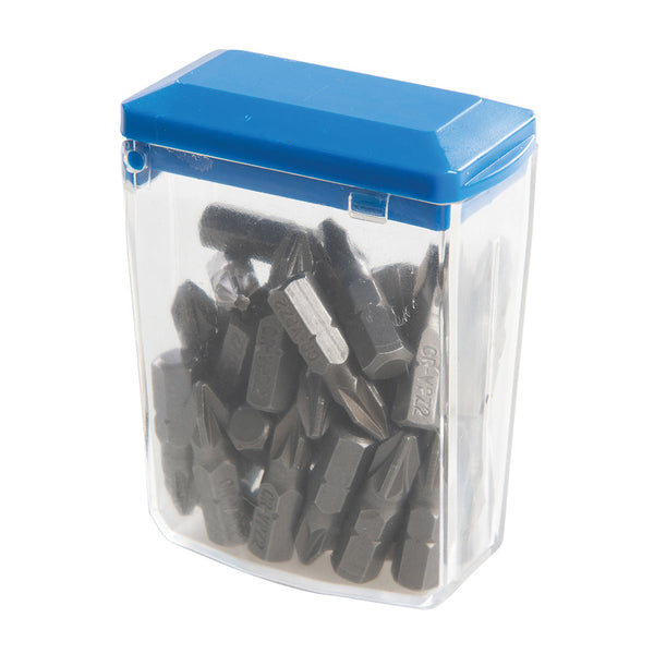 Silverline 443612 Pozidriv Cr-V 6150 Screwdriver Bits 30pk
