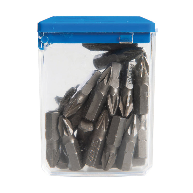 Silverline 443612 Pozidriv Cr-V 6150 Screwdriver Bits 30pk