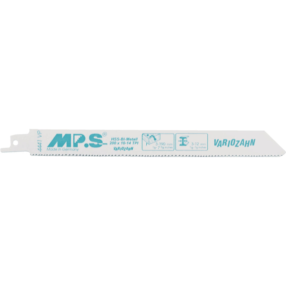 DART 4441-VP-5 MPS Recip Blade 200x19x1.27mm BiM - Pk 5