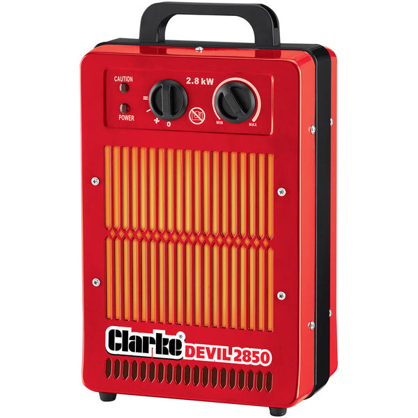 Clarke 6925801 Devil 2850 2.8kW Electric Fan Heater
