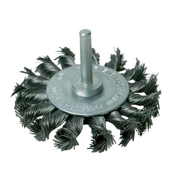 Silverline 456933 Rotary Steel Twist-Knot Wheel