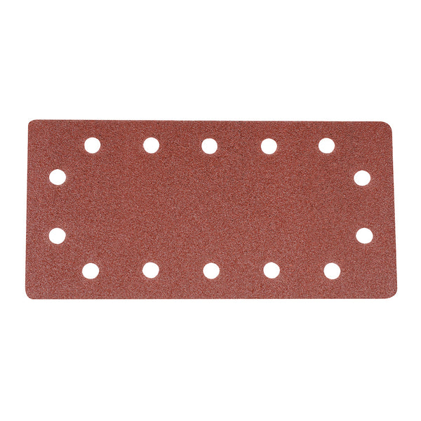 Silverline 457004 Hook & Loop 1/2 Sheets Punched 10pk